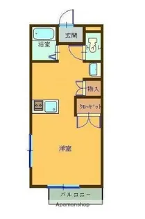ISプランドール【203号室】の間取り