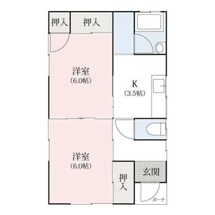 群馬県みどり市大間々町大間々【一戸建】の間取り