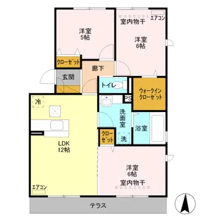 グランメゾン【1階】の間取り