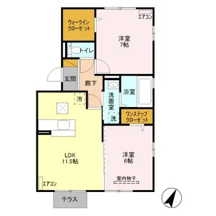 ルンダーベルク A【1階】の間取り