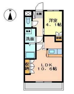 グレイスヴィラ【2階】の間取り