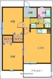 パストラーレ【403号室】の間取り