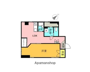 桶川駅前プラザ【6階】の間取り