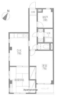 シオンハイム【3階】の間取り