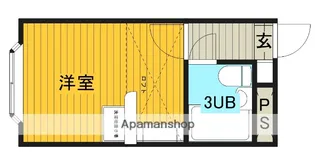 ベルピア上尾第8【105号室】の間取り