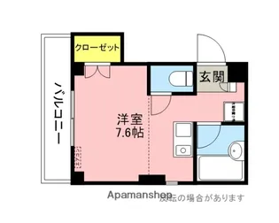 ラ・フォーレ【303号室】の間取り