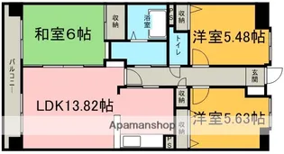 アスピシャス【1階】の間取り