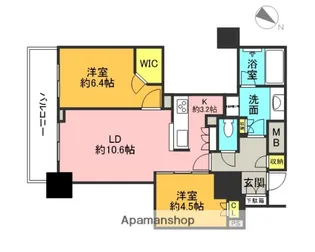 シティタワー上尾駅前【1207号室】の間取り