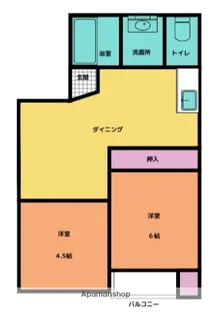 荒井第一ビル【102号室】の間取り