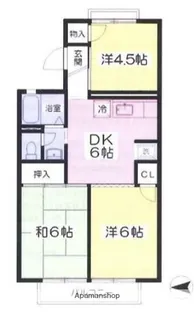 セジュール金子【2階】の間取り