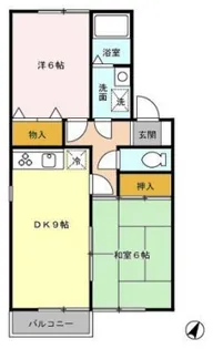 ハイム美須【2階】の間取り