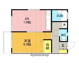 リモージュ三井【2階】の間取り