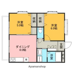 ガーデンヒルズ北本【2階】の間取り