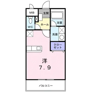 プリマヴェーラ上町【3階】の間取り