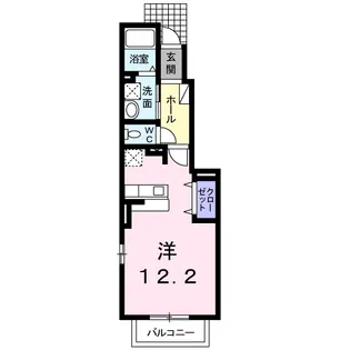 ローレルⅡ【1階】の間取り
