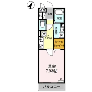 エヴァーラスティング桶川【2階】の間取り