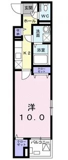 ユーミースカイ【3階】の間取り