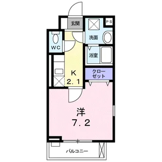 エテルノ・プレッソ【2階】の間取り