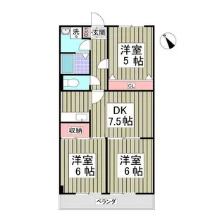 神谷ビル【3階】の間取り