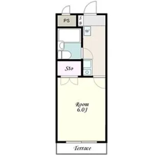 ハイムユタカ【1階】の間取り