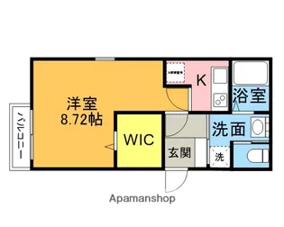 ベロニカ【1階】の間取り