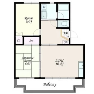 Nレジデンス【3階】の間取り