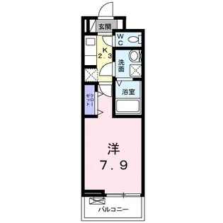 ラグラス【2階】の間取り