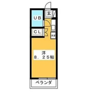 レチナミヤハラ【2階】の間取り