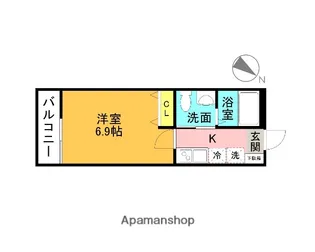 キャメル上尾仲町【2階】の間取り