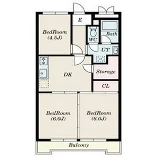 曙マンション【3階】の間取り