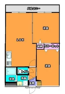 YSファミーユ【1階】の間取り