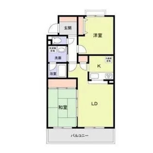 キングホームズ2番館【1階】の間取り