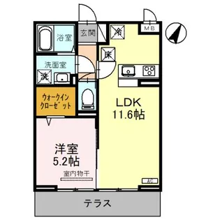 ノーブルパレス【1階】の間取り