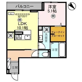 ノーブルヴィラ上尾【3階】の間取り