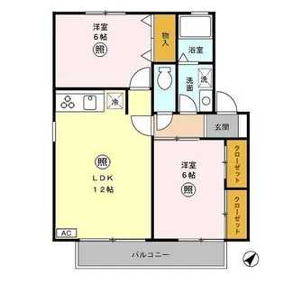 プリマベーラ C【1階】の間取り