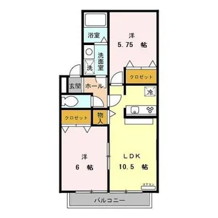 ルミナール【2階】の間取り