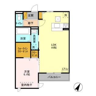 ボヌール四季 Ⅴ【1階】の間取り