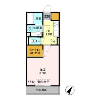 本郷の杜 ブラン【3階】の間取り