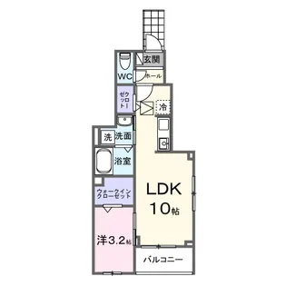アーバンヒルズⅤ【1階】の間取り