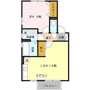 リヴェールメゾン・櫻 弐番館【2階】の間取り