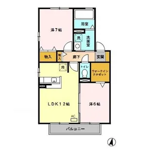 Dear Court Ⅰ【2階】の間取り