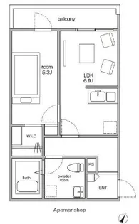 KOMA上尾五番町【3階】の間取り