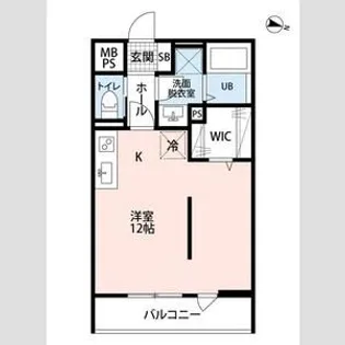 リーブルファイン奈良町Ⅱ 1号棟【3階】の間取り