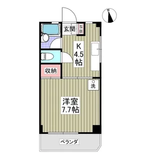 グリーンピア【2階】の間取り