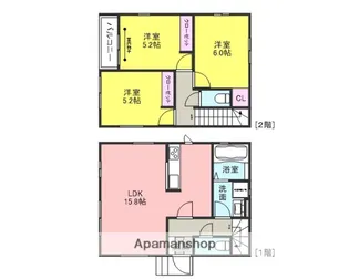 エナ クレールⅠ【1階】の間取り