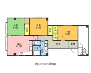STAGE上尾東【3F号室】の間取り