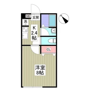 ユニバーサルシティ【1階】の間取り