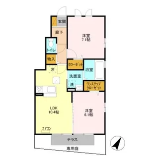 DANDELION A【1階】の間取り