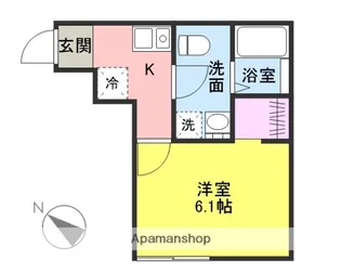 オーチェ上尾【1階】の間取り