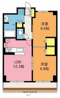 グランドソナ上尾【1階】の間取り